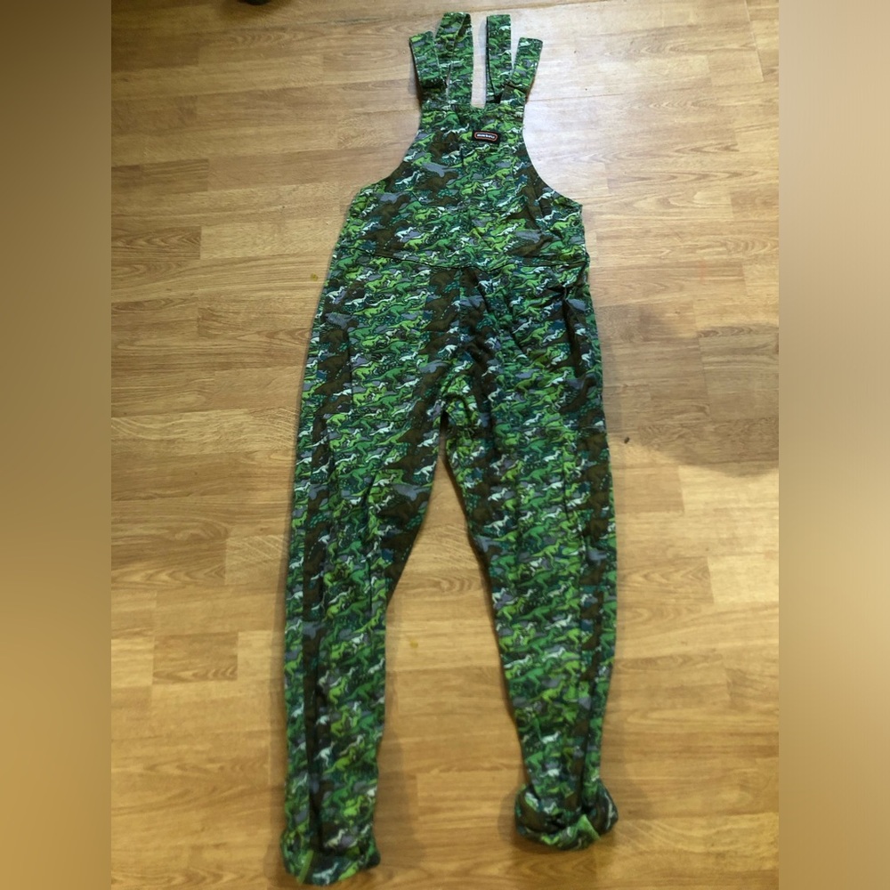 Dinosaur Camouflage Women's overalls